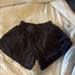 lululemon athletica Black Athletic Shorts